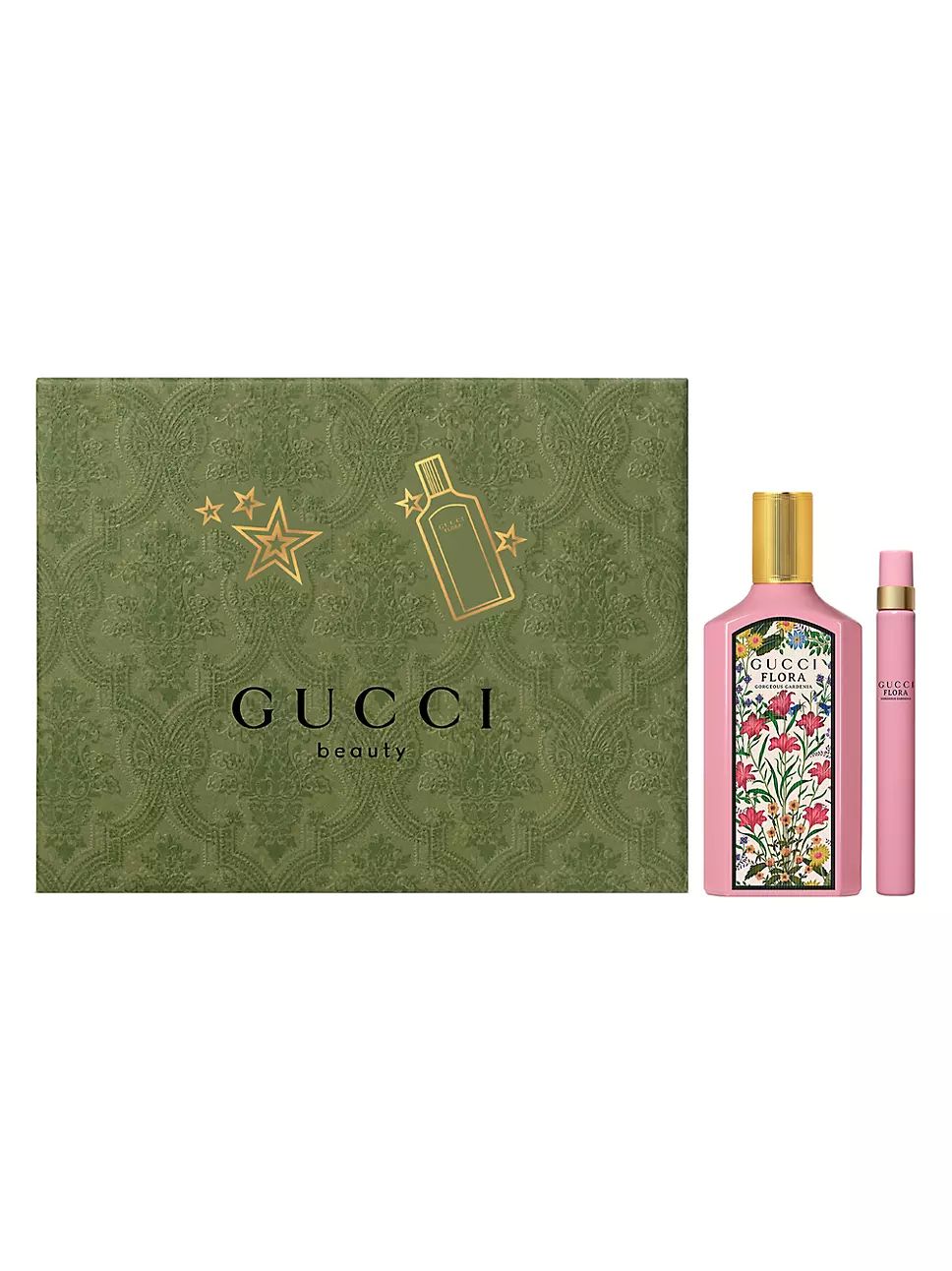 Gucci Flora Gorgeous Gardenia 2-Piece Eau de Parfum Holiday Gift Set | Saks Fifth Avenue