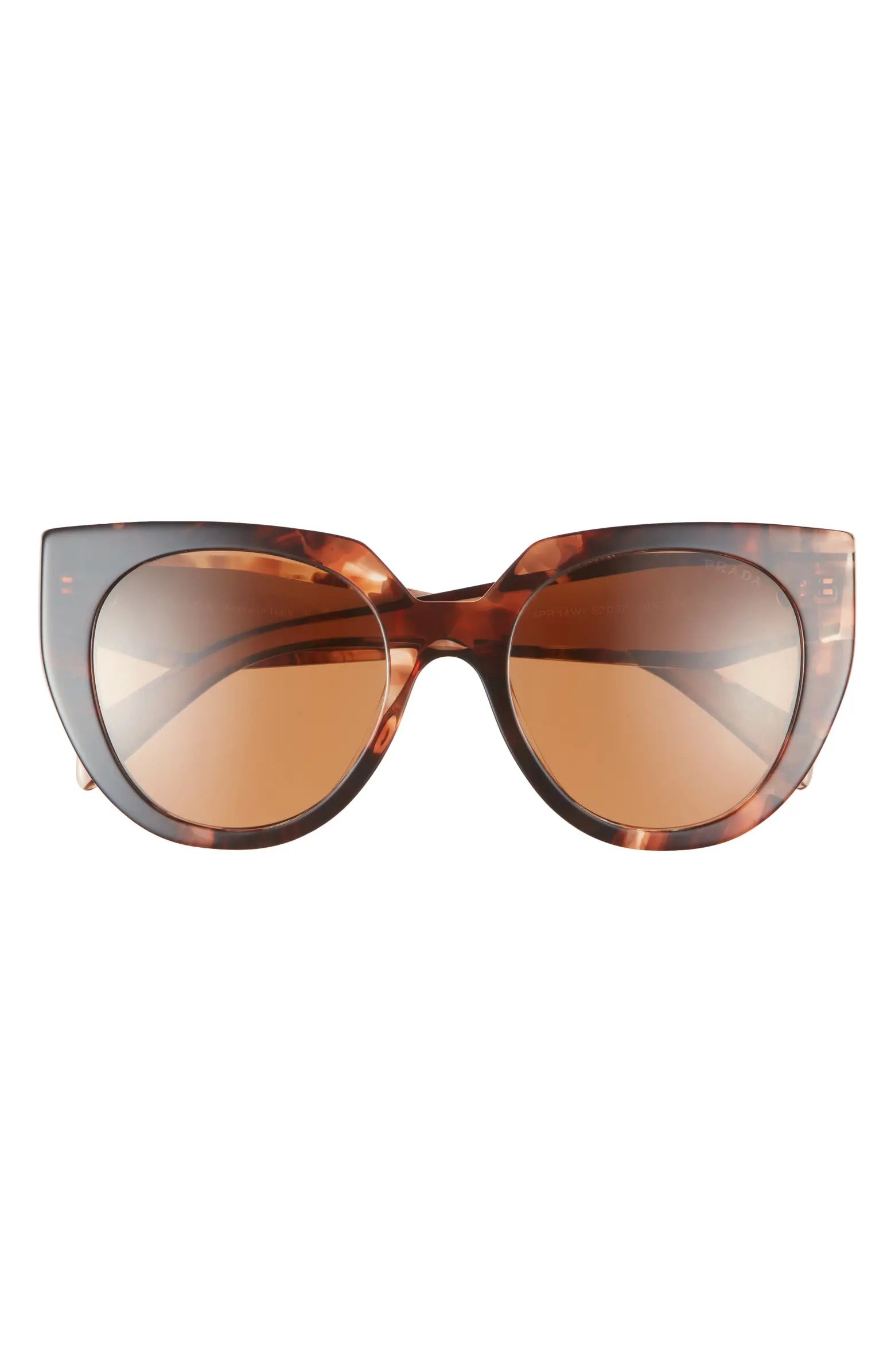 Prada 52mm Irregular Sunglasses | Nordstrom | Nordstrom