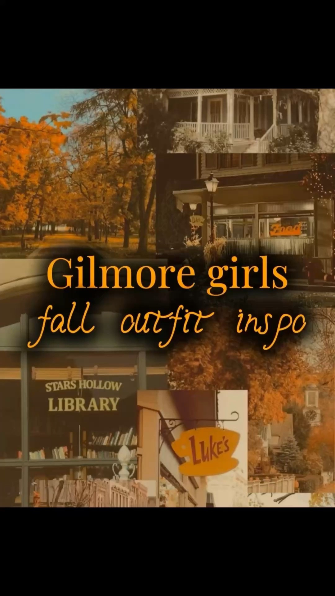 gilmore girls inspired fall outfits