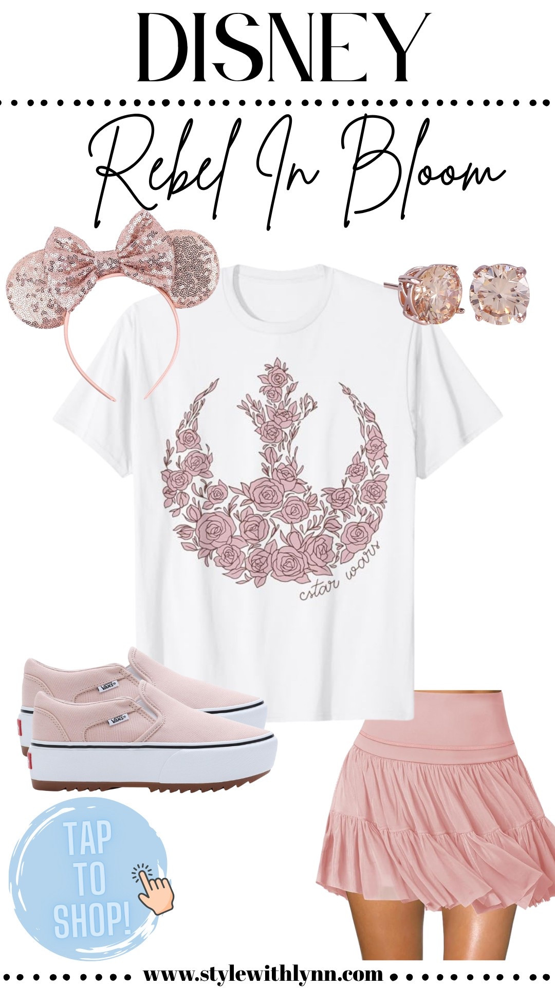 Flower power meets rebellion 🌸🔥 Rock the galaxy with this dreamy Star Wars rebel look—where resistance has never looked so stylish. #FloralForce #StarWarsStyle #DisneyBoundVibes  #LTKDisney



#LTKTravel #LTKSummerEdit #LTKFindsUnder50