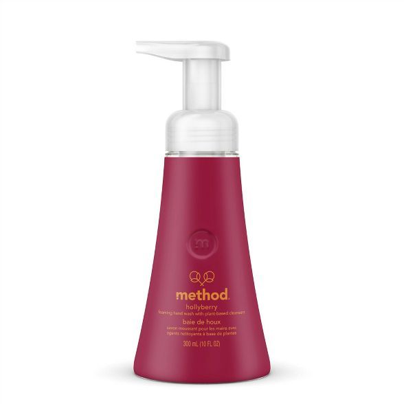 Method Holiday Foaming Hand Wash - Hollyberry - 10 fl oz | Target