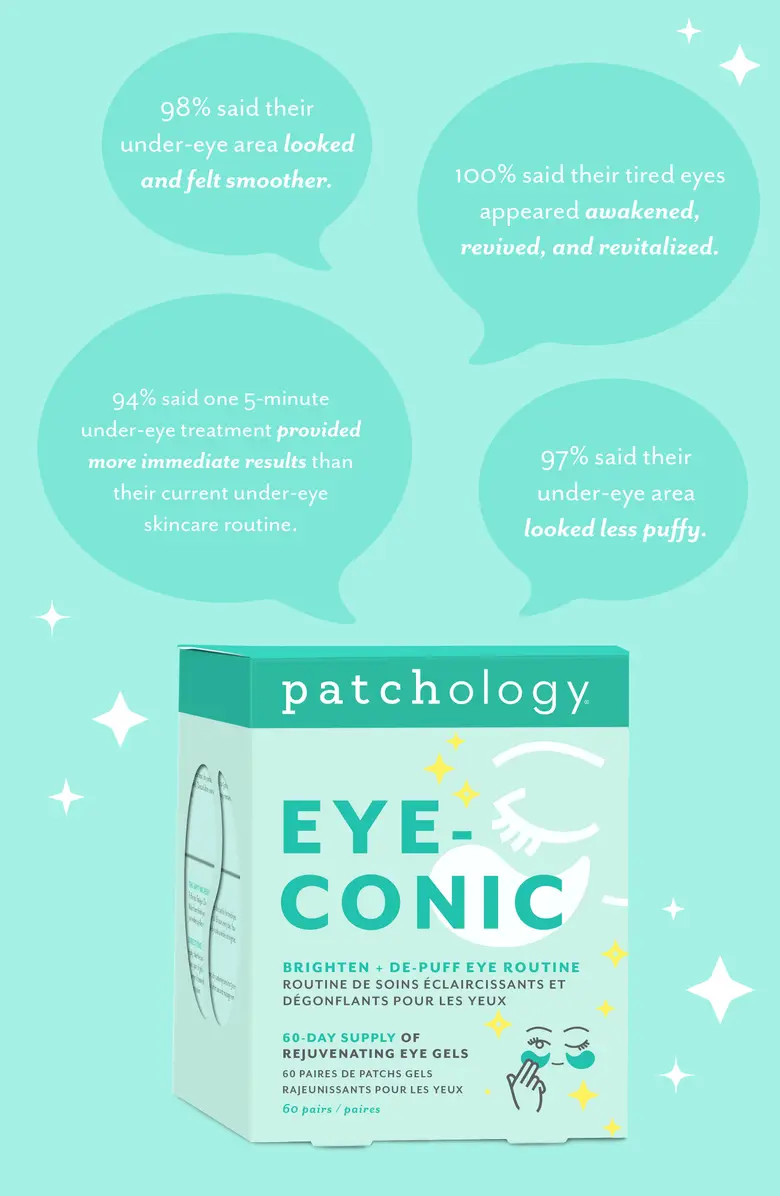 Patchology Eye-Conic Brighten + De-Puff Eye Routine Set $100 Value | Nordstrom | Nordstrom
