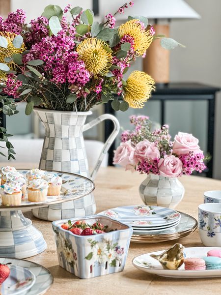 Celebrate Mother’s Day in style!!  The prettiest tablewear from @Mackenziechilds I love the combination of the Sterling Check pattern with the Wildflower collection! I’ve linked my pieces as well as some others on my wishlist. 

👉👉👉 Use code MARIANA15 for 15% off your first order for the next 48 hours!

#mcpartner #ad

#LTKstyletip #LTKGiftGuide #LTKhome
