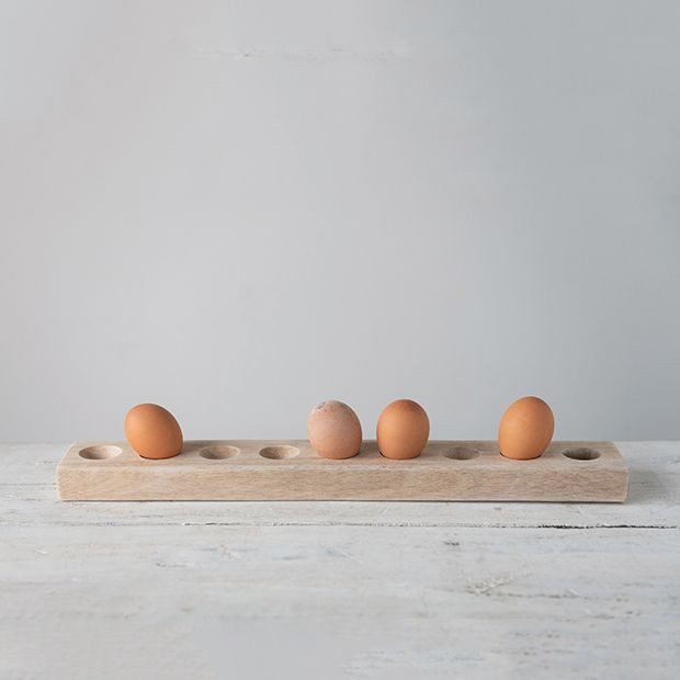 Mango Wood Egg Display Board Set of 2 | Antique Farm House