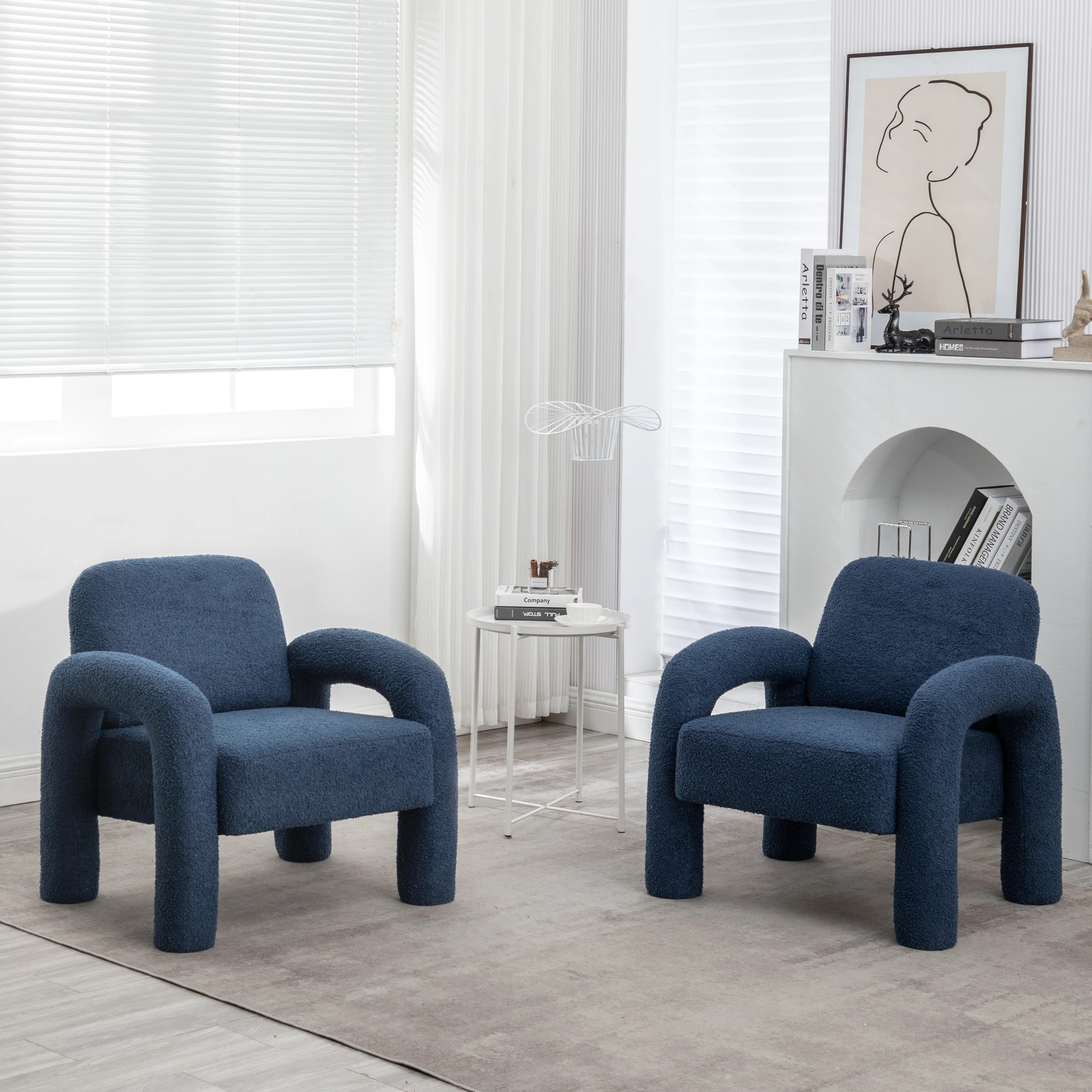 Amrane Upholstered Armchair (Set of 2) | Wayfair North America