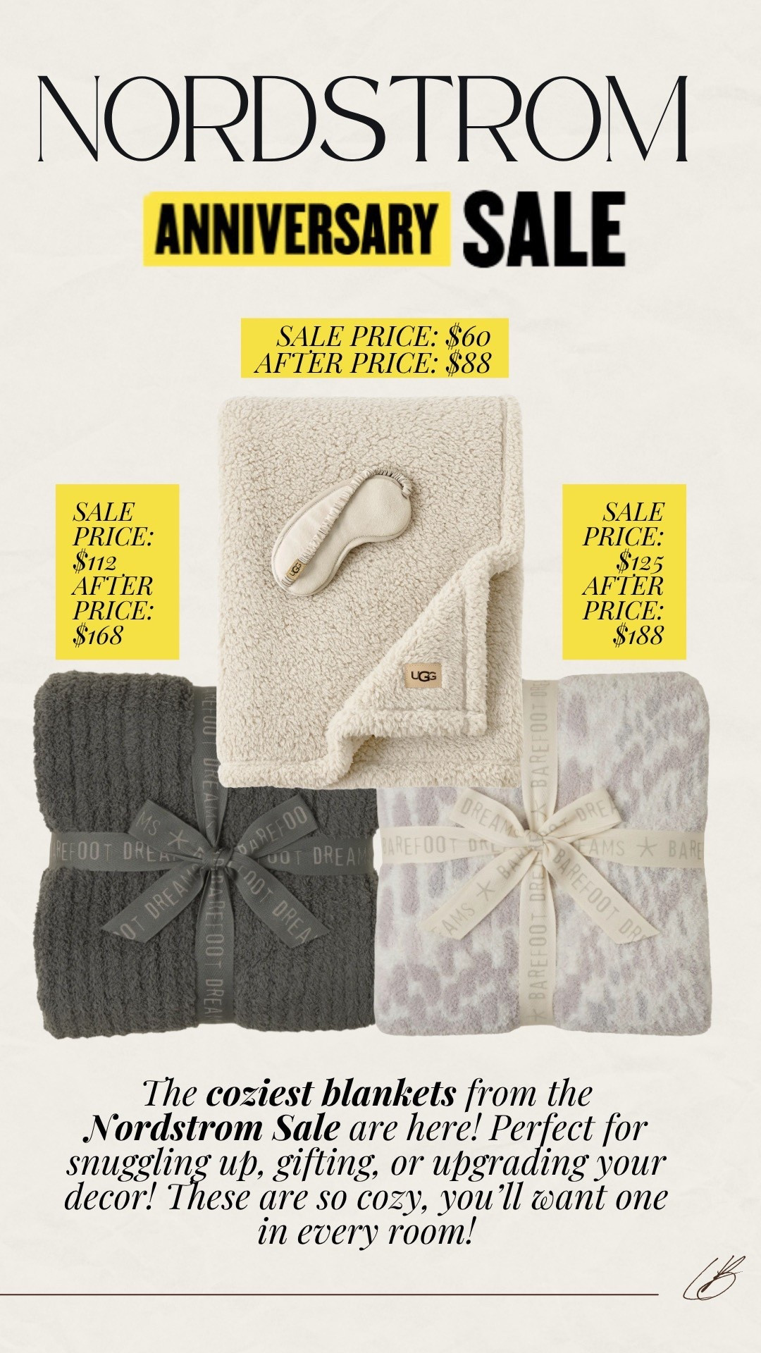 Nordstrom Influencer Cardmembers, the Nordstrom sale is now live for you! Snag my favorite cozy blankets on deep discount! 

#LTKHome #LTKFamily #LTKSaleAlert