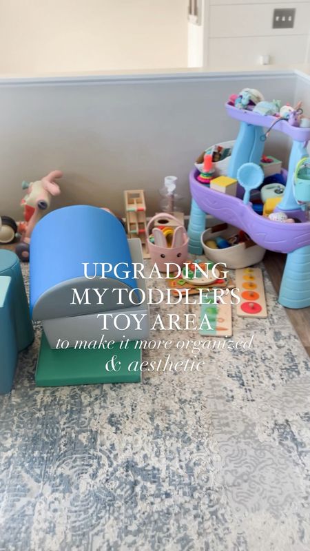 Toddler toy shelf storage / toddler toys / baby toy storage / toy shelf / wooden toy shelf / Amazon toy shelf 

#LTKhome #LTKkids
