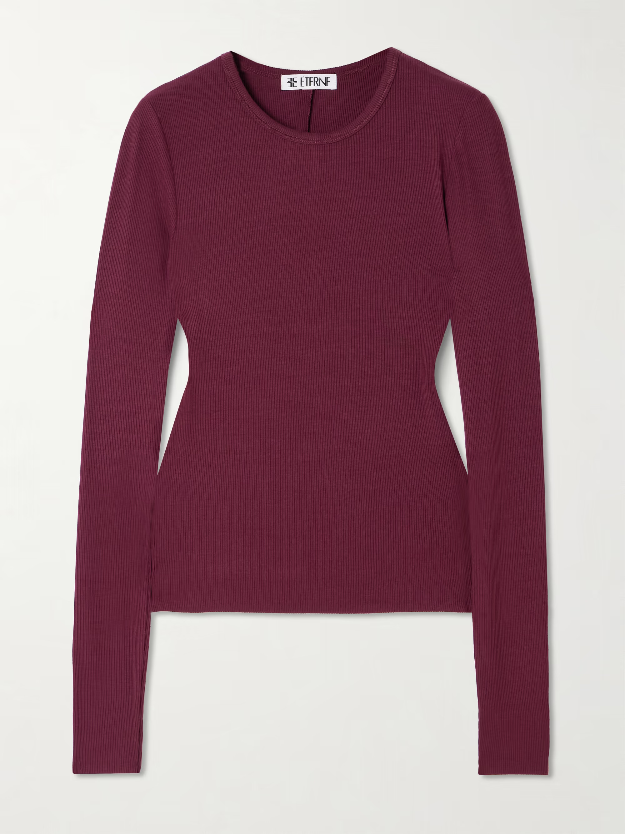 Ribbed jersey top | NET-A-PORTER (US)