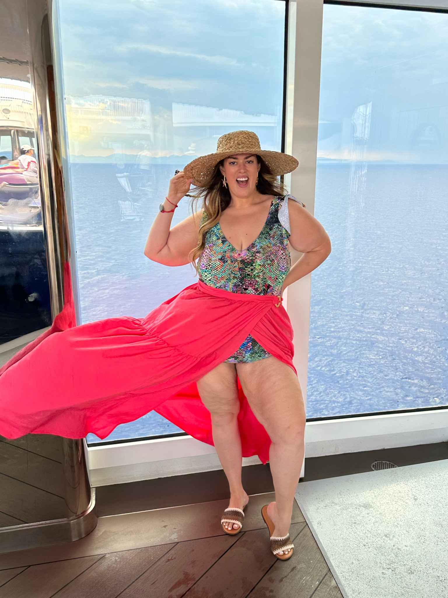 Plus size beachwear favorite from my cruise! 

#LTKswim #LTKcurves #LTKtravel