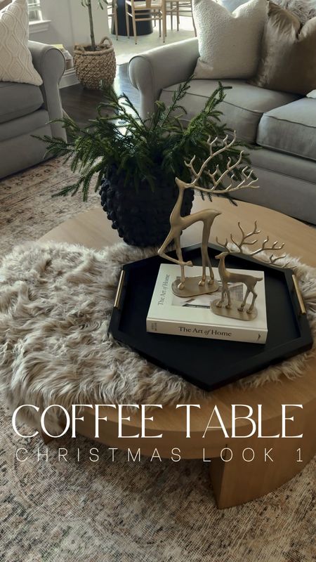 Christmas Coffee table look #1 

#christmasdecor #holidaydecor #christmasinspo #coffeetabledecor #coffeetablestyling 

#LTKVideo #LTKhome #LTKHoliday