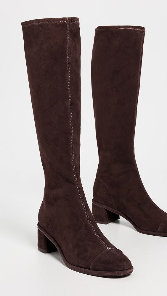 Cap Toe Knee High Boots 55mm | Shopbop