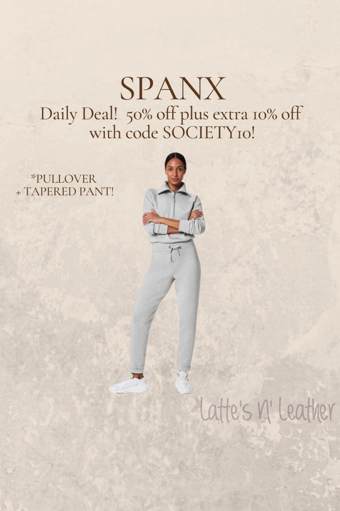 Spanx daily deal!!  So good!!  Just ordered.  Matching set in this light grey color! Ends up being around $50 a piece!  Normally over $100 per piece!  #spanx #airessentials #loungewear
Loungewear, travel outfit, cyber Monday deals 

#LTKCyberWeek #LTKStyleTip #LTKSaleAlert