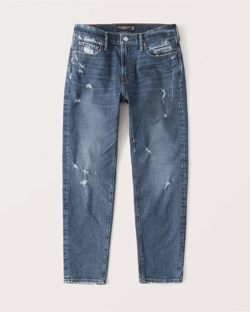 90s Relaxed Taper Jeans | Abercrombie & Fitch (US)