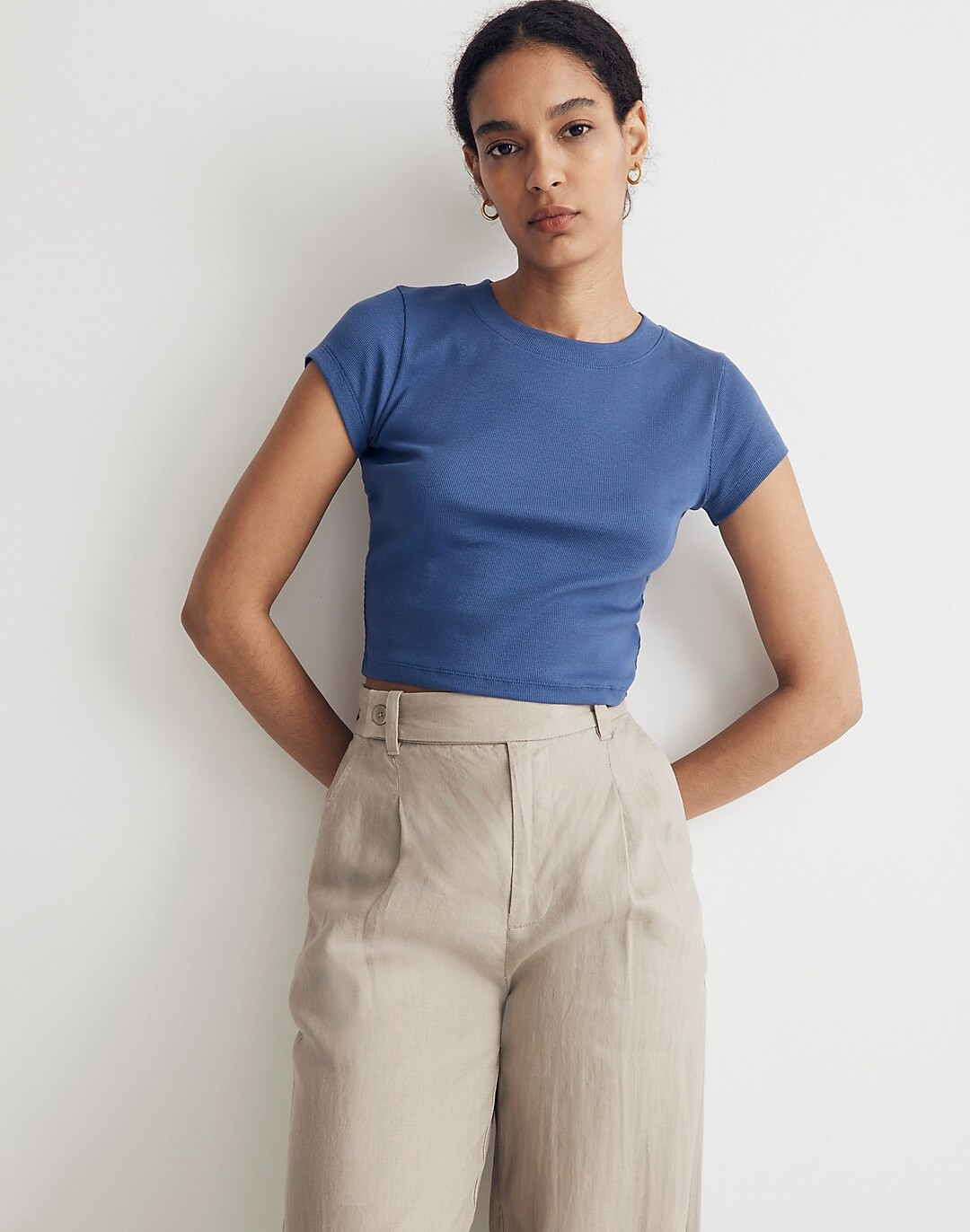Brightside Crop Tee | Madewell