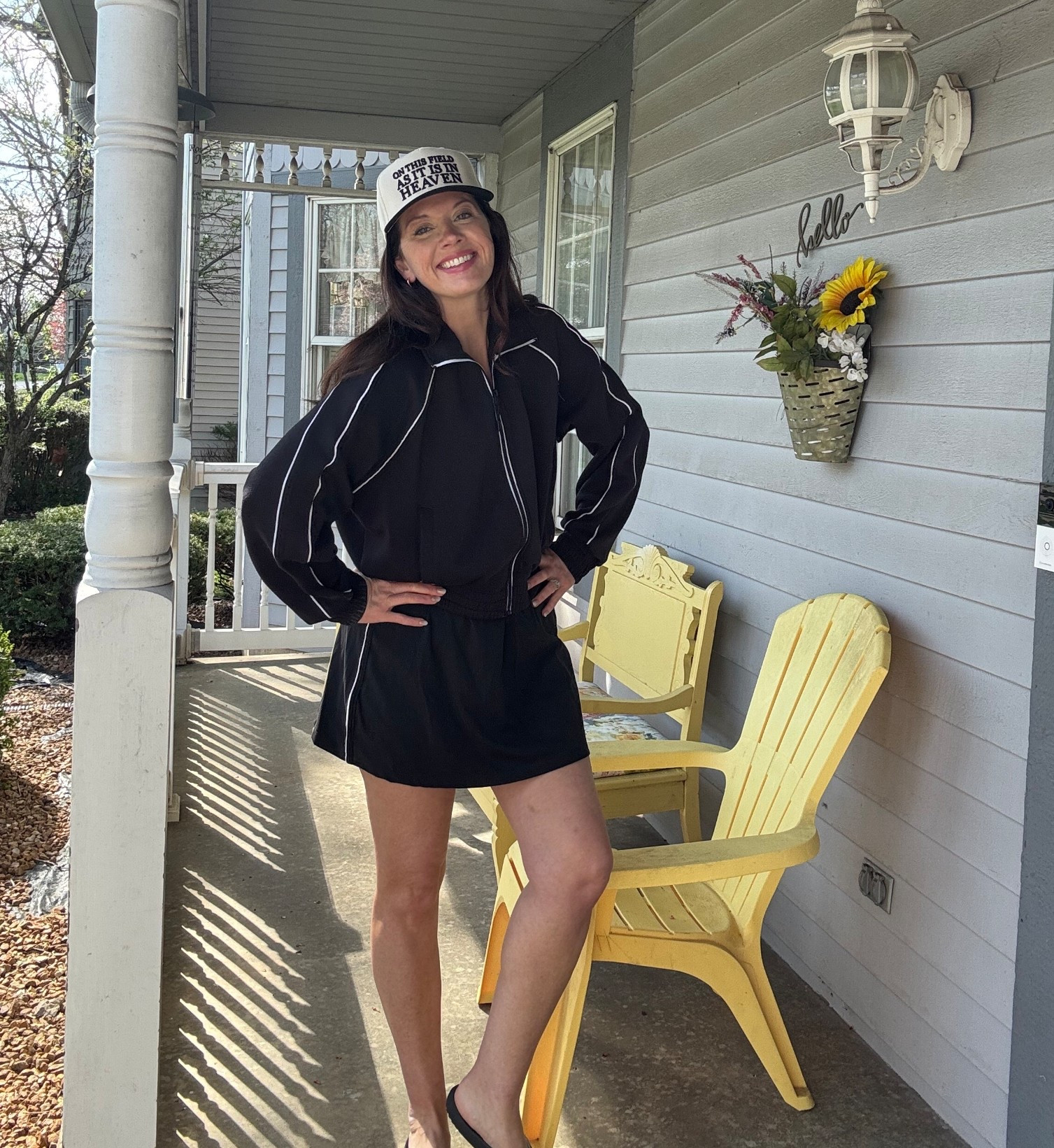 Athletic dress for game days 