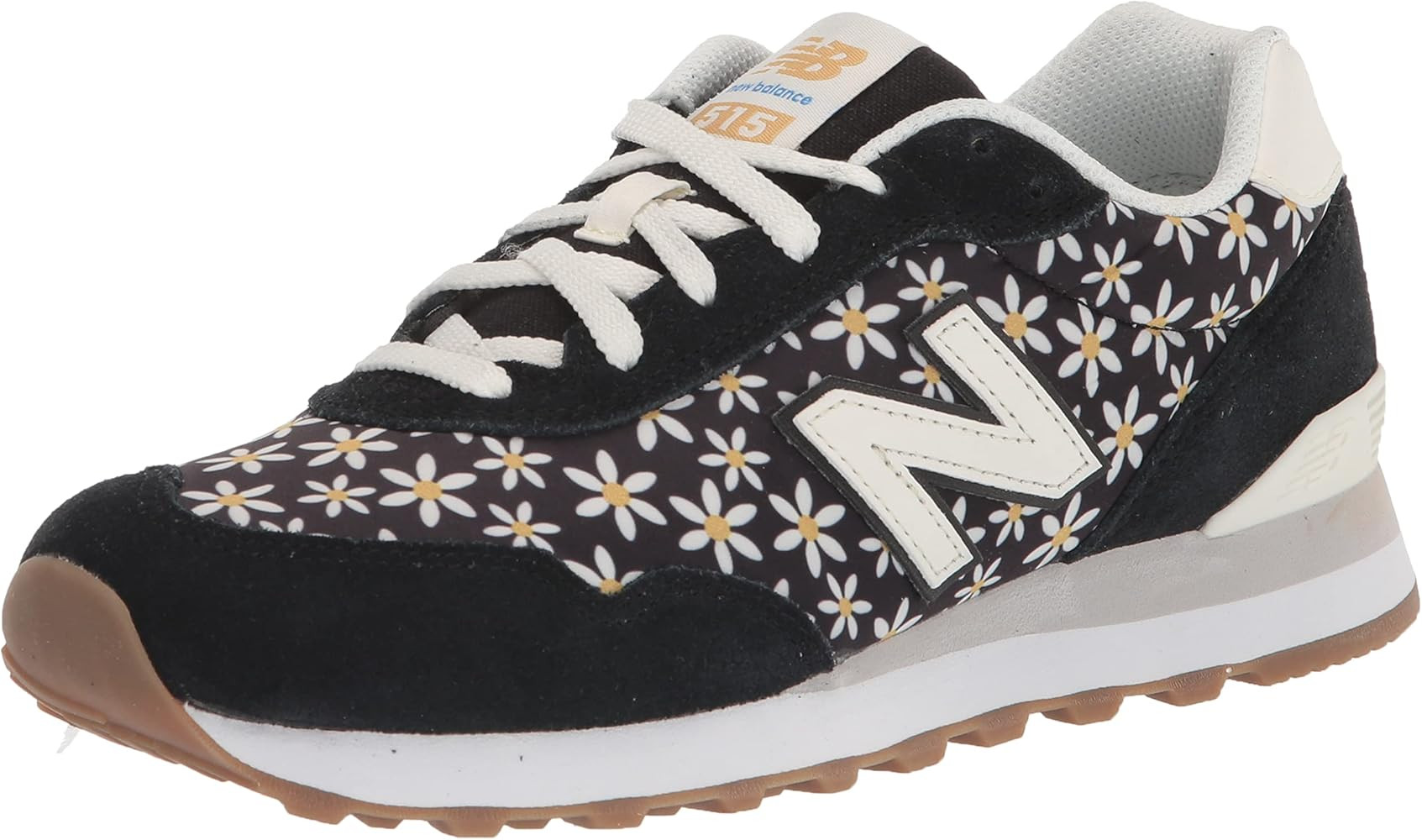 Amazon.com | New Balance Women's 515 V3 Sneaker, Black/Nb White, 8 | Road Running | Amazon (US)