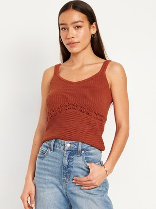 Sweater-Knit Tank Top | Old Navy (US)