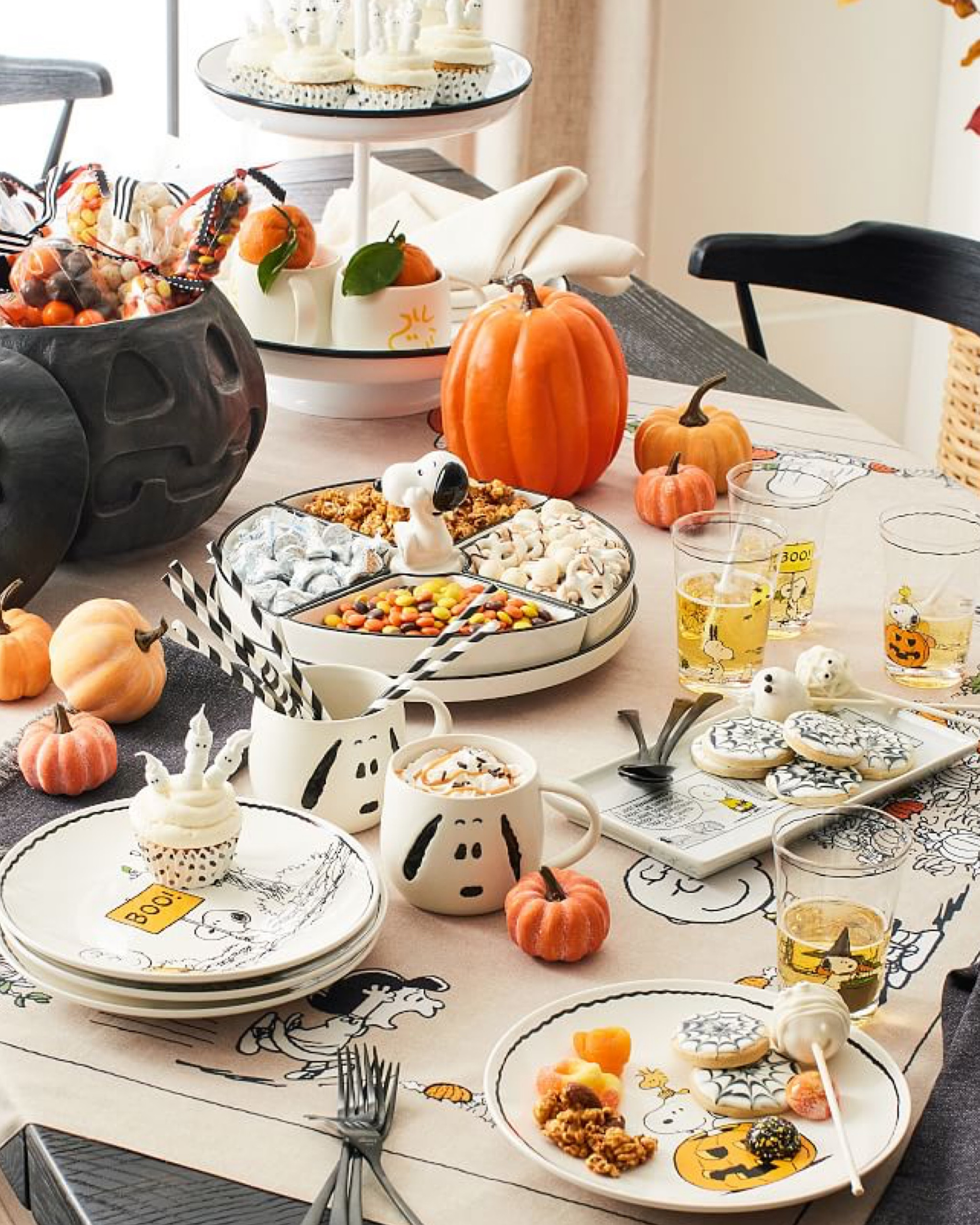 Peanuts Harvest Mixed dinnerware is so fun to use when the leaves begin changing and holidays are just around the corner. They feature beautiful colors and classic Peanuts characters. Your family and guests will love them!

Snoopy / Woodstock / dinner plates / Snoopy mugs

#LTKHoliday #LTKhome #LTKSeasonal