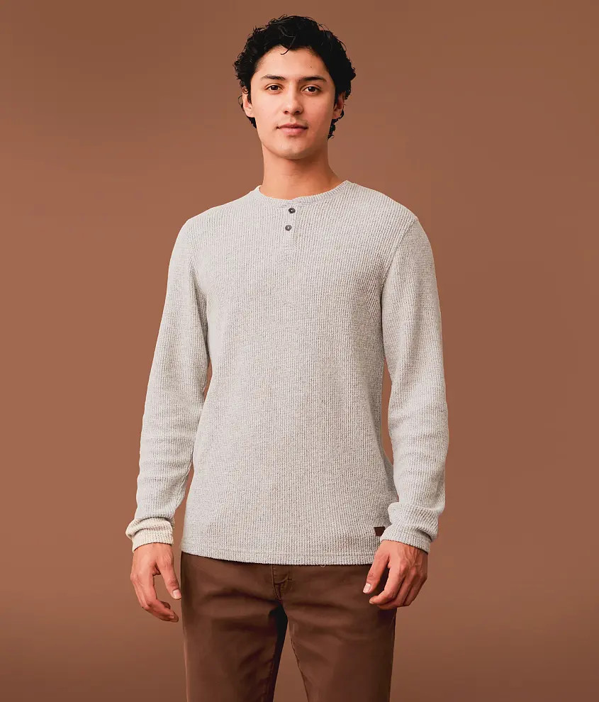 Brushed Thermal Henley | Buckle