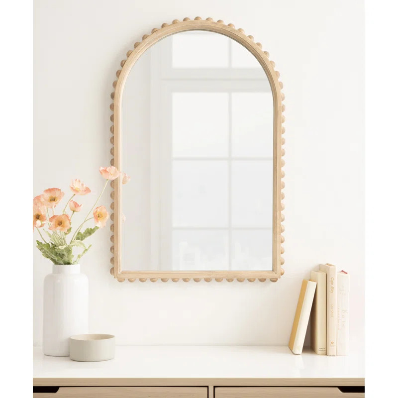 Dakota Fields Wooden Beaded Arch Mirror | Wayfair | Wayfair North America