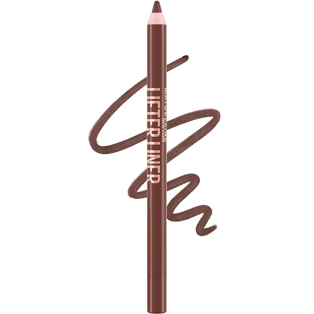 Maybelline Lifter Liner Lip Liner Pencil with Hyaluronic Acid, Cross the Line, 1 Count | Amazon (US)