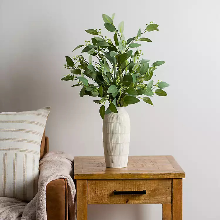 New! Eucalyptus Seeded Spray Arrangement | Kirkland's Home