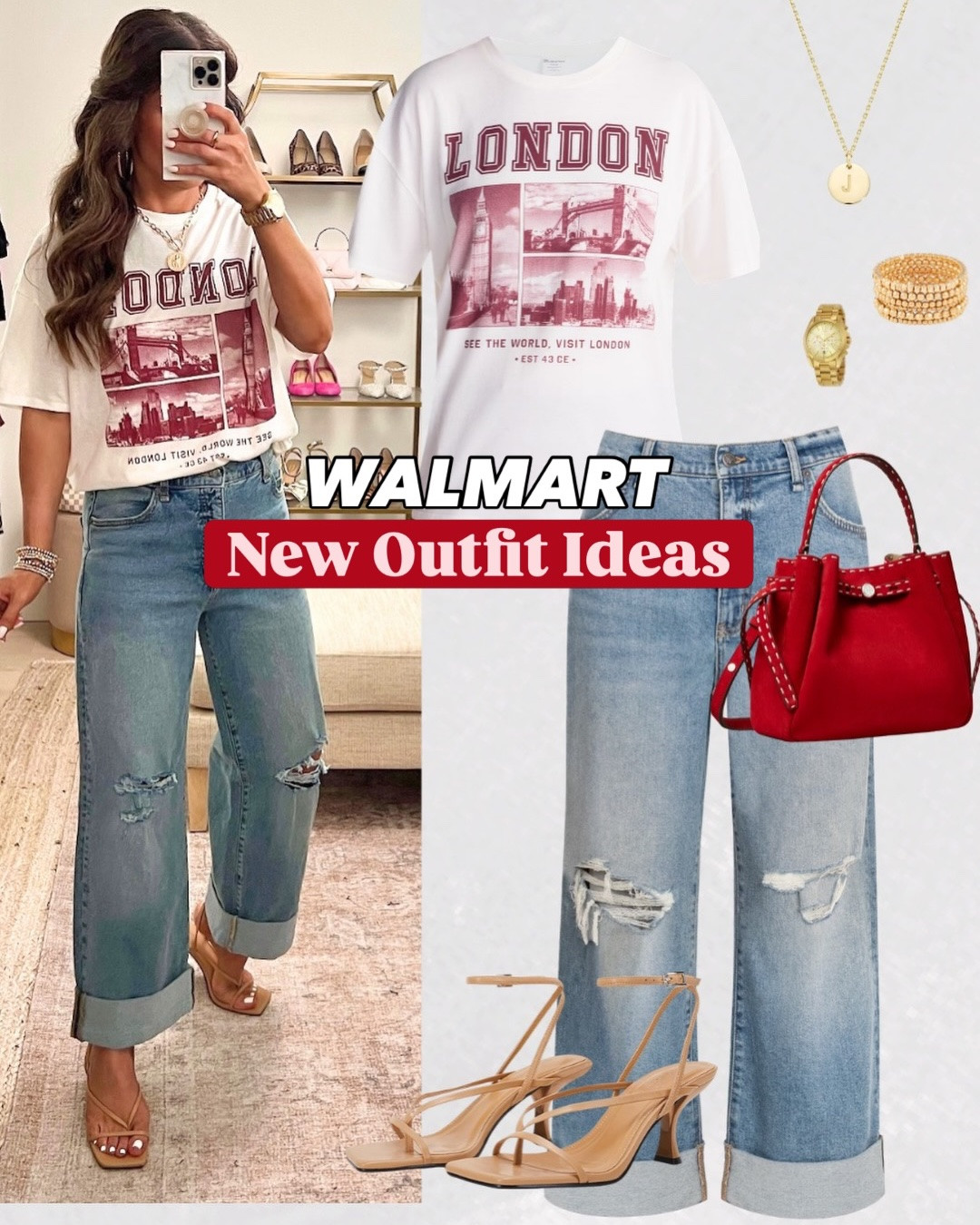 New @Walmart outfits are here! Comment OUTFIT LINKS to shop it all! Almost every style shown comes in additional colors & prints too! 🛍️ We can’t wait to hear which ones y’all like best! 🥰 

#walmart #walmartfashion #walmartfinds