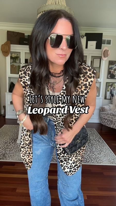 Leopard vest
Use code shannon10 on jewelry 

#LTKstyletip #LTKsalealert #LTKSeasonal