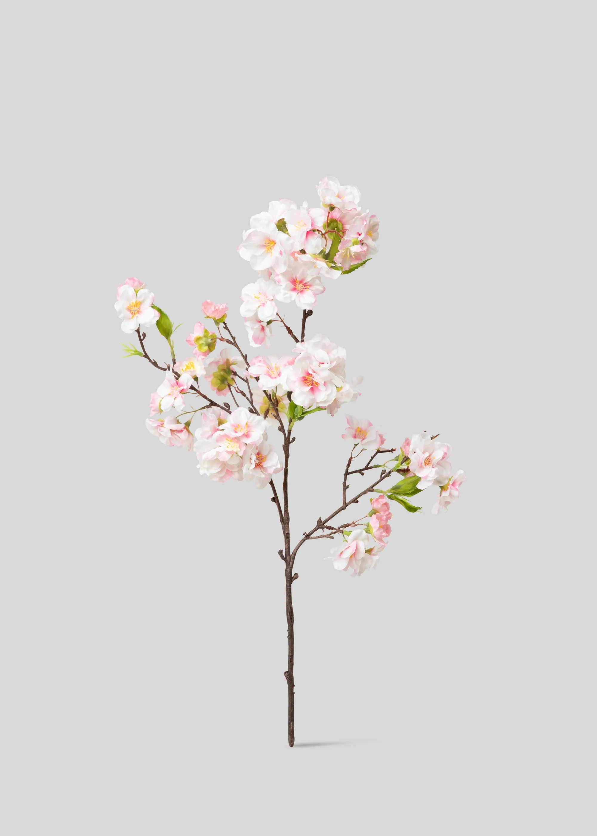 Pink Fake Cherry Blossom Branch Pick - 18 | Afloral