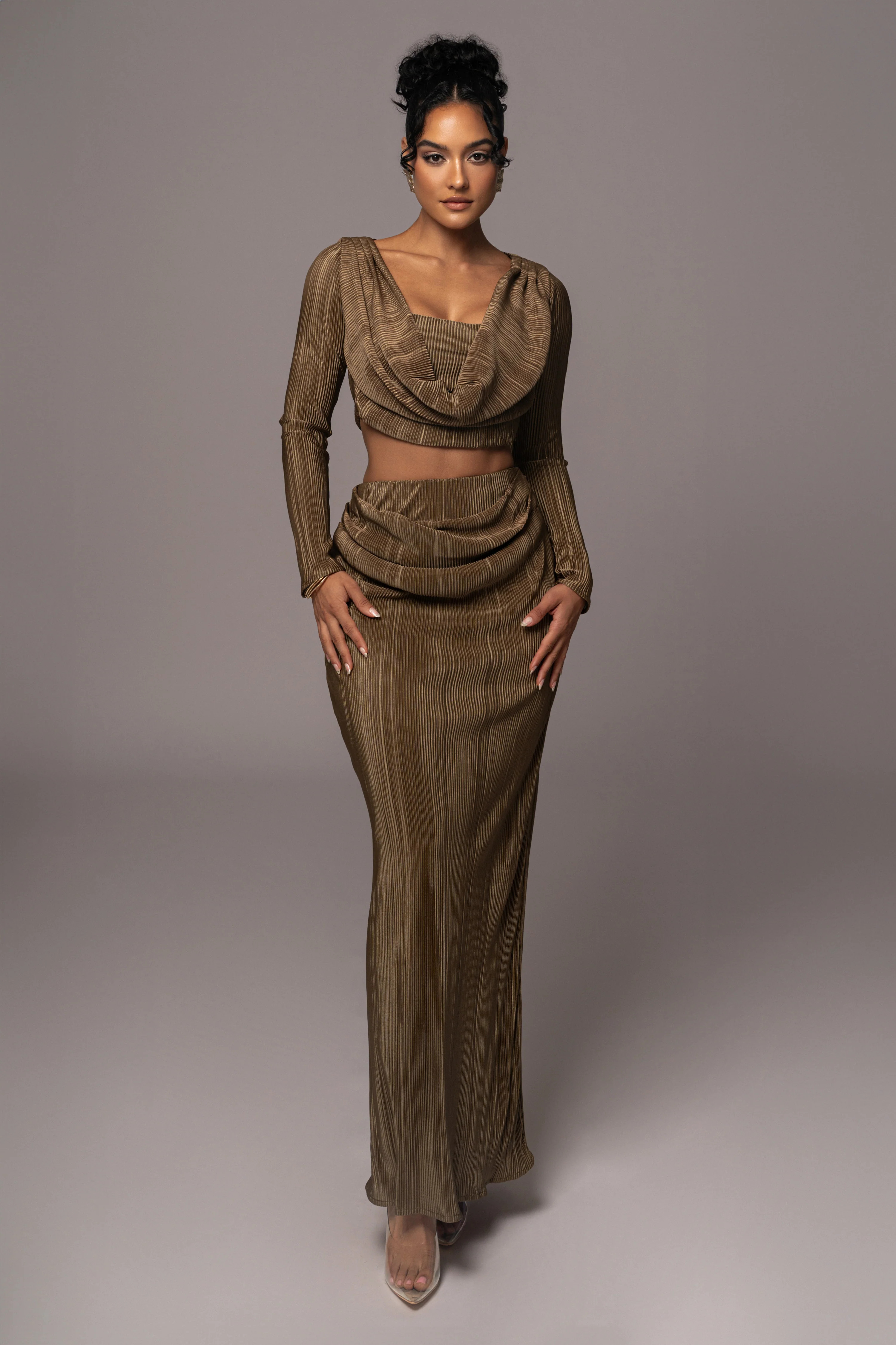Olive Haidyn Skirt Set | JLUXLABEL