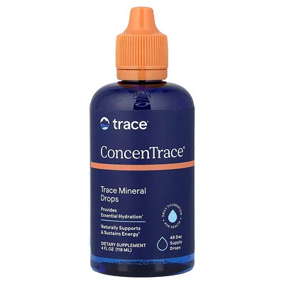 Trace, ConcenTrace®, Trace Mineral Drops, 4 fl oz (118 ml) | iHerb