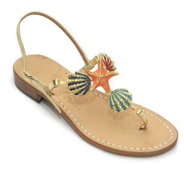 Lona Leather Thong Sandal | Over The Moon