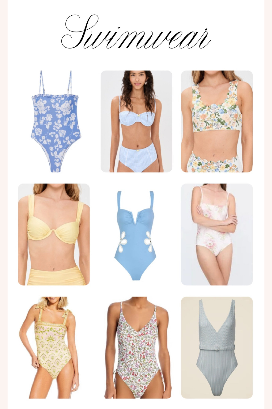 Swimwear. Vacation 
.
.
.
….. 

#LTKTravel #LTKStyleTip #LTKSwim