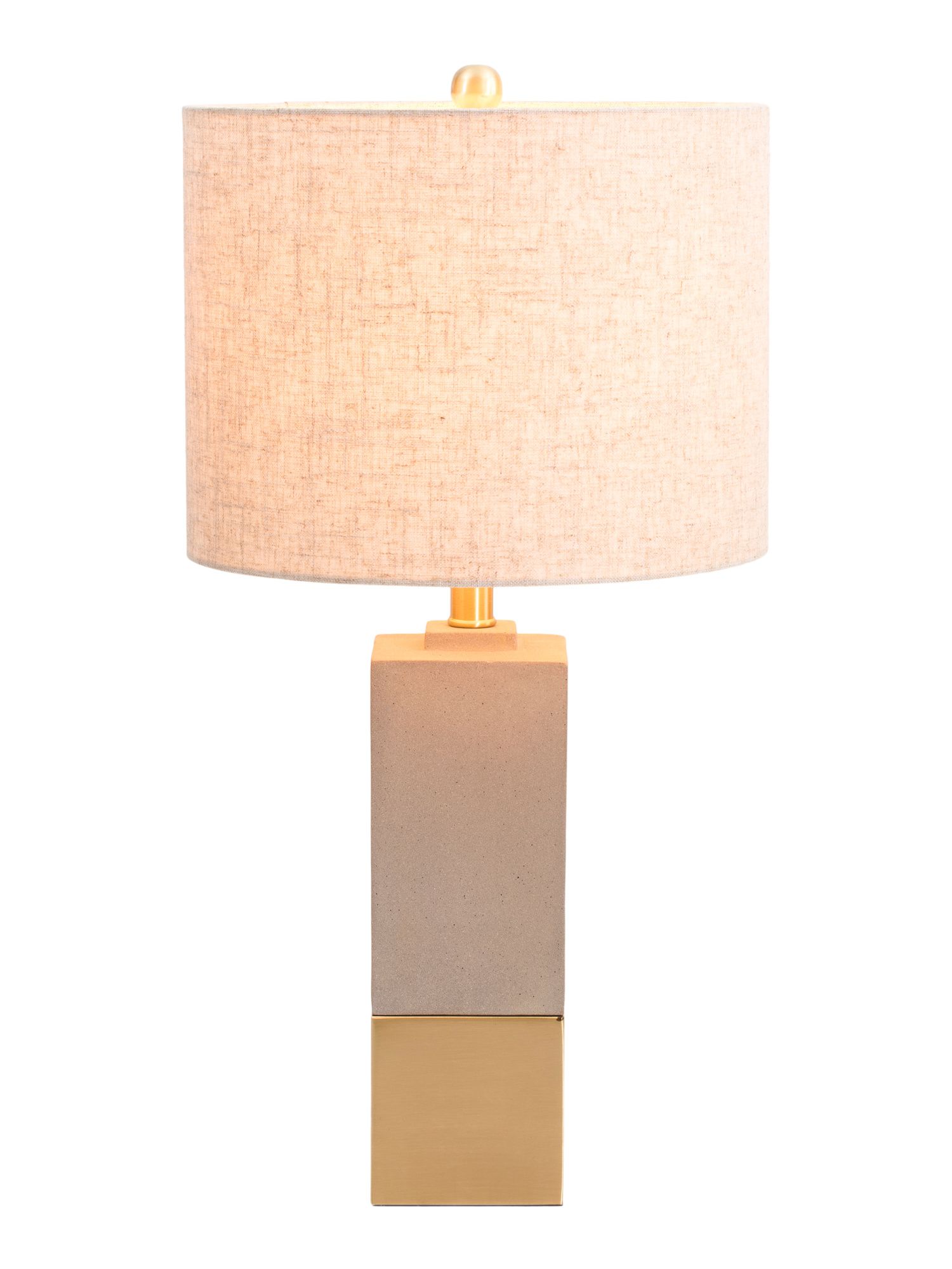 17in Rodez Concrete Table Lamp | TJ Maxx