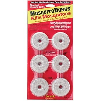 Amazon.com: Summit...responsible solutions 110-12 Mosquito Dunks, 6-Pack : Patio, Lawn & Garden | Amazon (US)