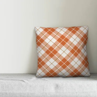 Rizal Plaid Throw Pillow Gracie Oaks | Wayfair North America