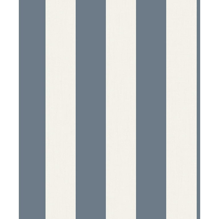 Fine Decor Tavish Blue Stripe Wallpaper | Walmart (US)