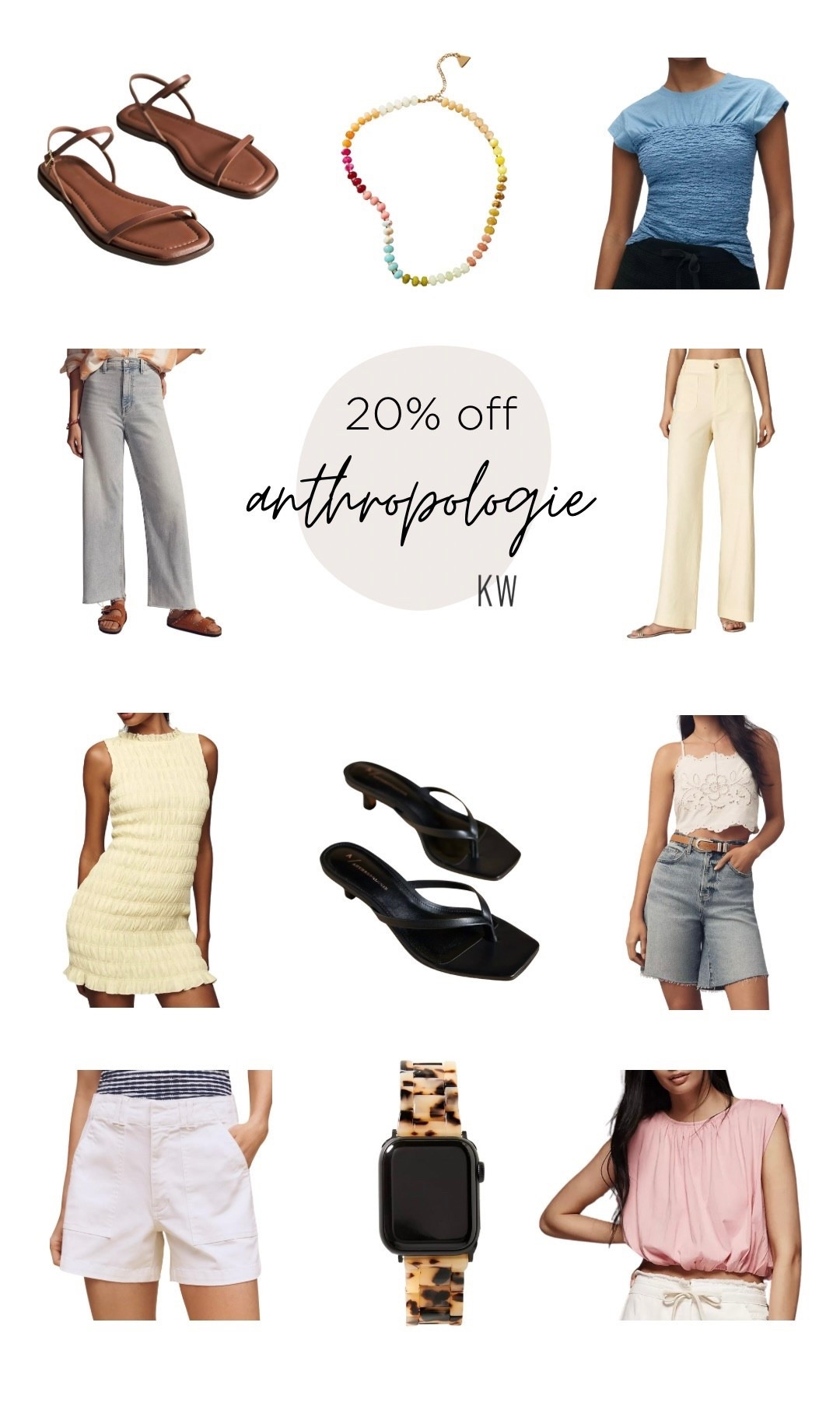 use code KAILEE20 for 20% off your $100 anthro order of regular priced items!! ends Monday!!
