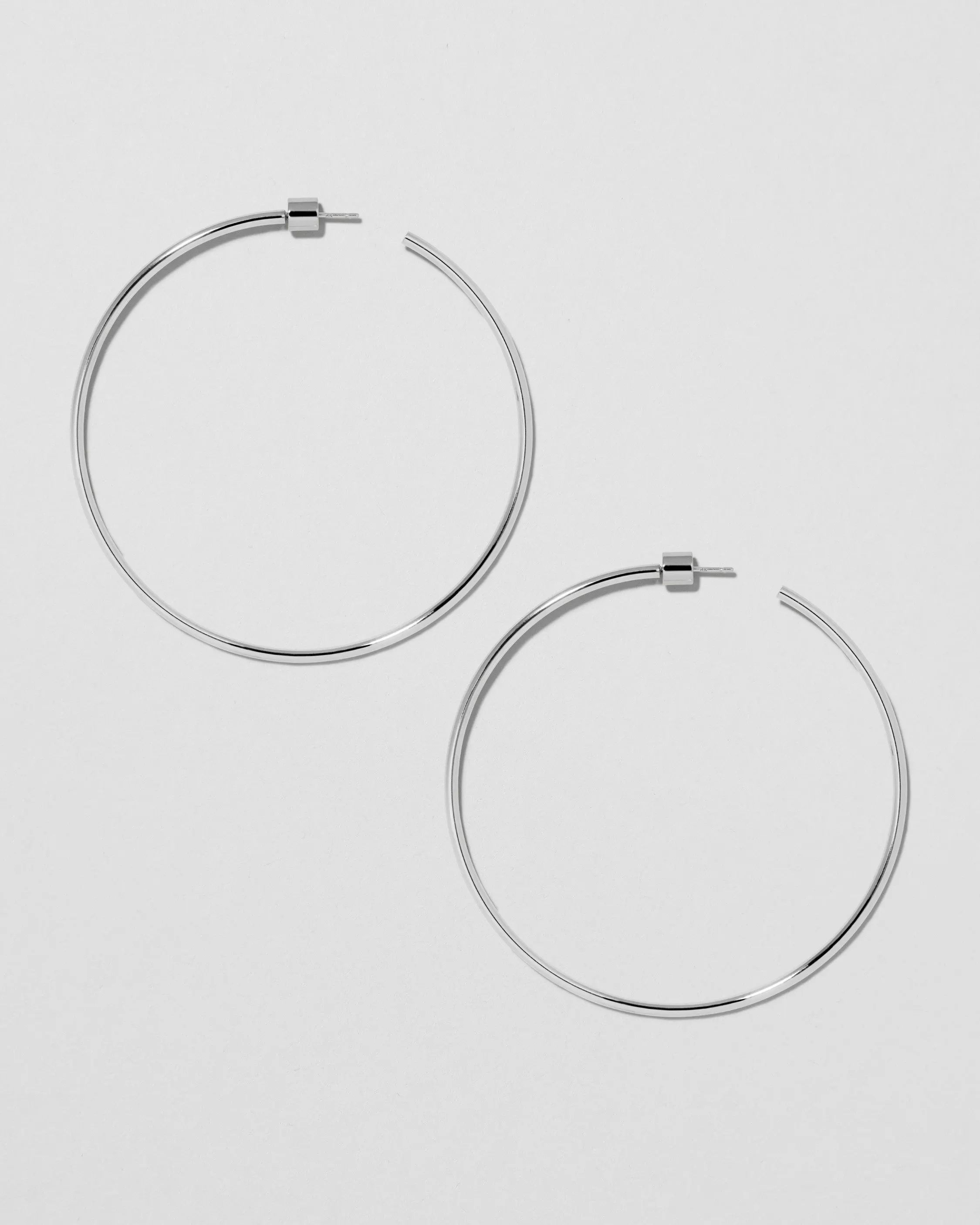 2.5" Thread Gold Hoop Earrings | Jennifer Fisher | Jennifer Fisher