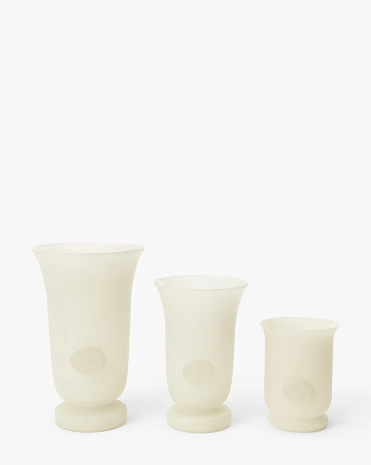 Frosted Intaglio Vase | McGee & Co. (US)