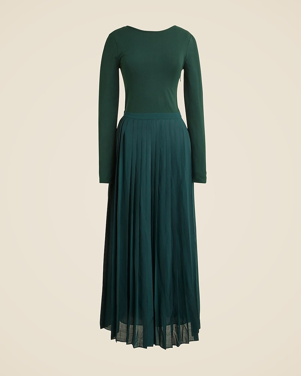 Pleated ballet dress in stretch cotton-blend | J. Crew US