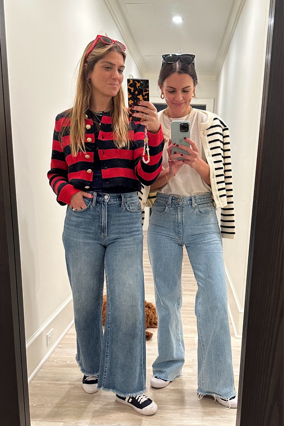 Stripes and Jeans Outfit Idea
Striped Sweater 
Wide Leg Jeans

#LTKSeasonal #LTKstyletip #LTKunder100