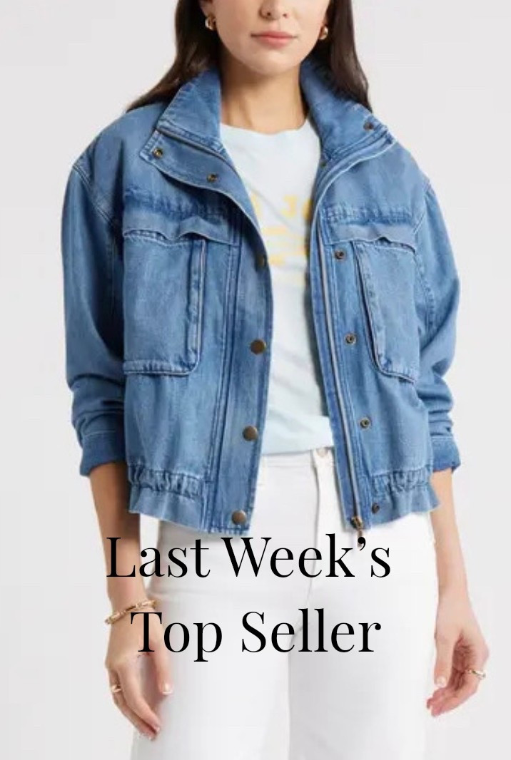 Last week’s top seller…this adorable denim jacket! 

#LTKOver40 #LTKdayinmylife #LTKmomlife