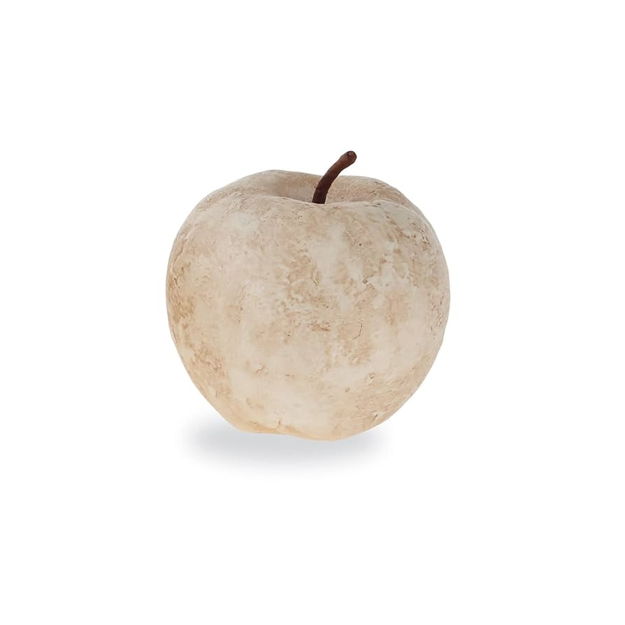 Mud Pie Small Paper Mache Apple, Brown | Amazon (US)