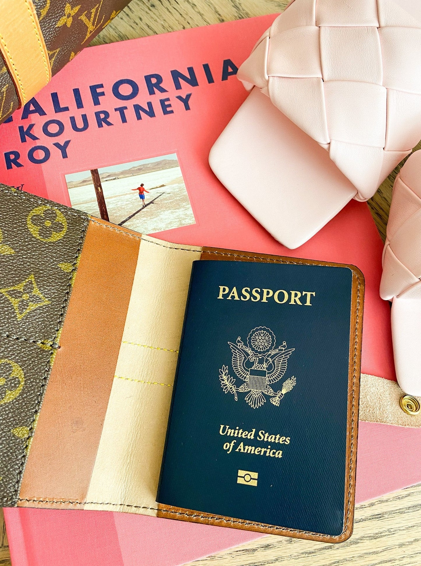 Passport Holder // Upcycled LV | Michalke Made