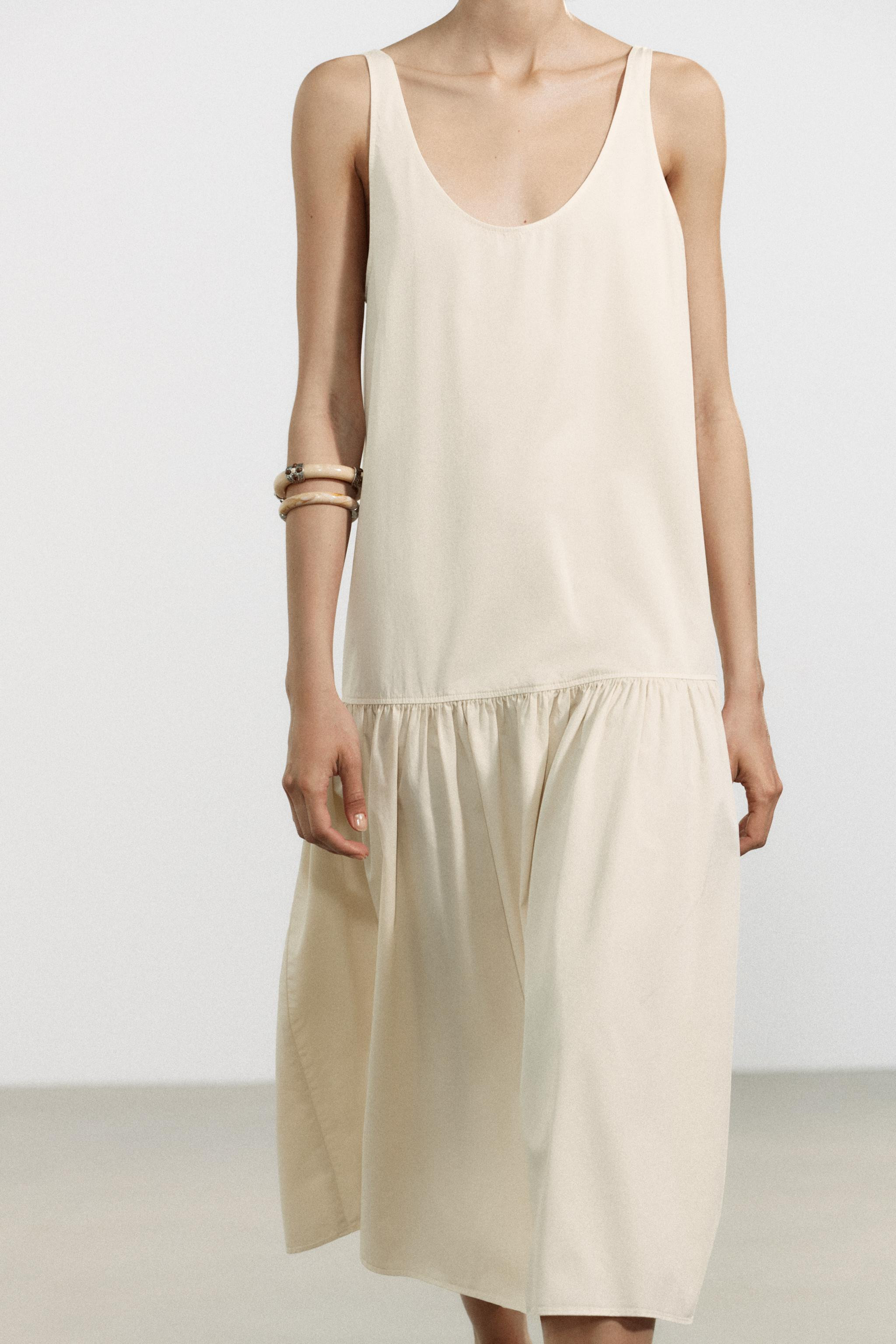 RUCHED MIDI DRESS | Zara US