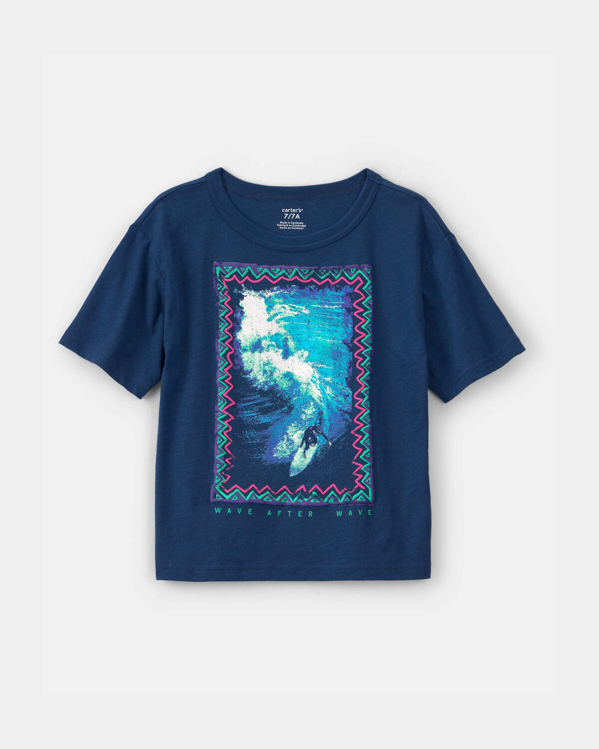 Boys Surfing Graphic Tee - Blue | Carter's Inc