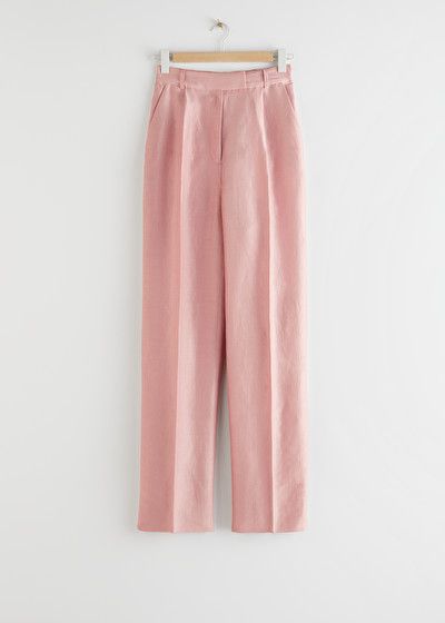 Loose Tapered Linen Blend Trousers | & Other Stories (EU + UK)