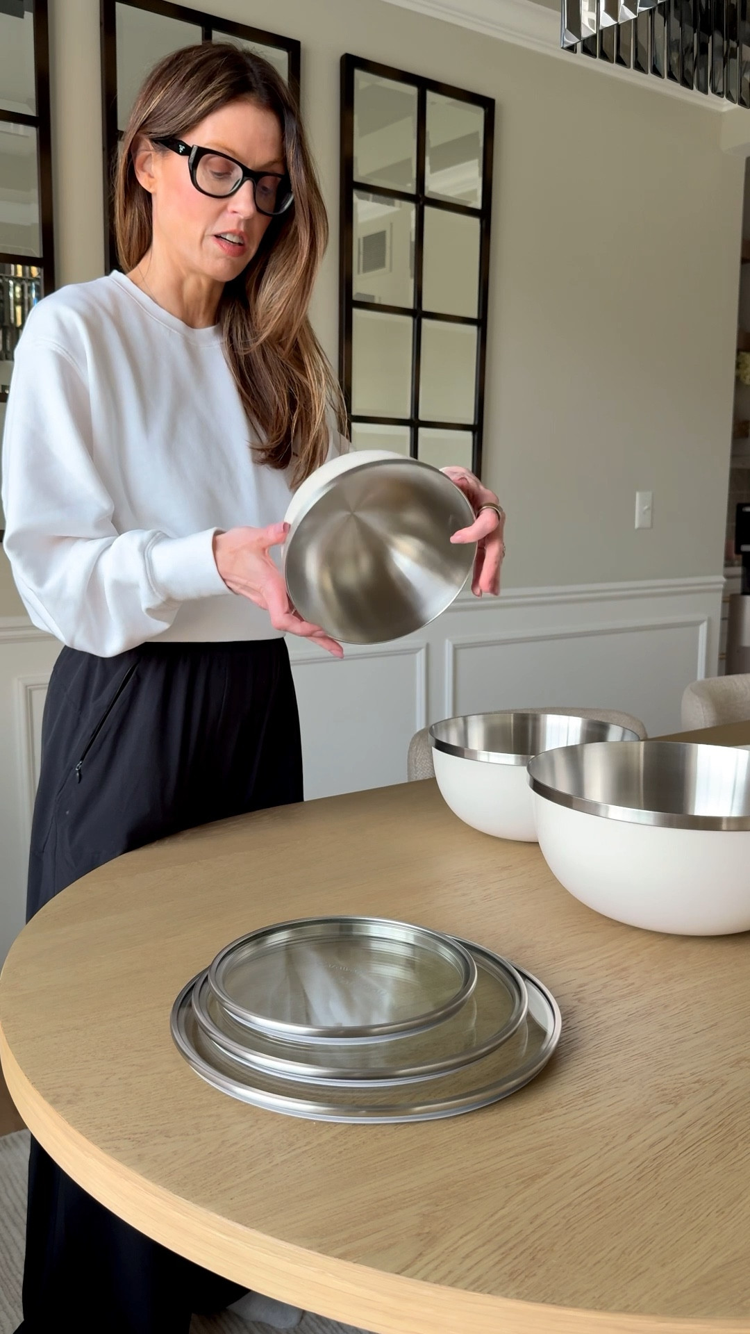 You need these prep bowls in your life. They are made of stainless steel and are non toxic. The best part is the matching glass lids. No more Saran Wrap or aluminum foil  

#LTKfoodie #LTKmomlife #LTKHome