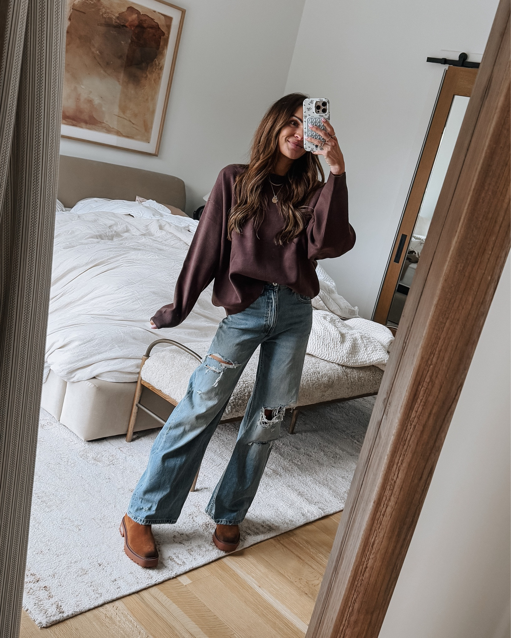 new zara finds + my boots are on major sale!🤎